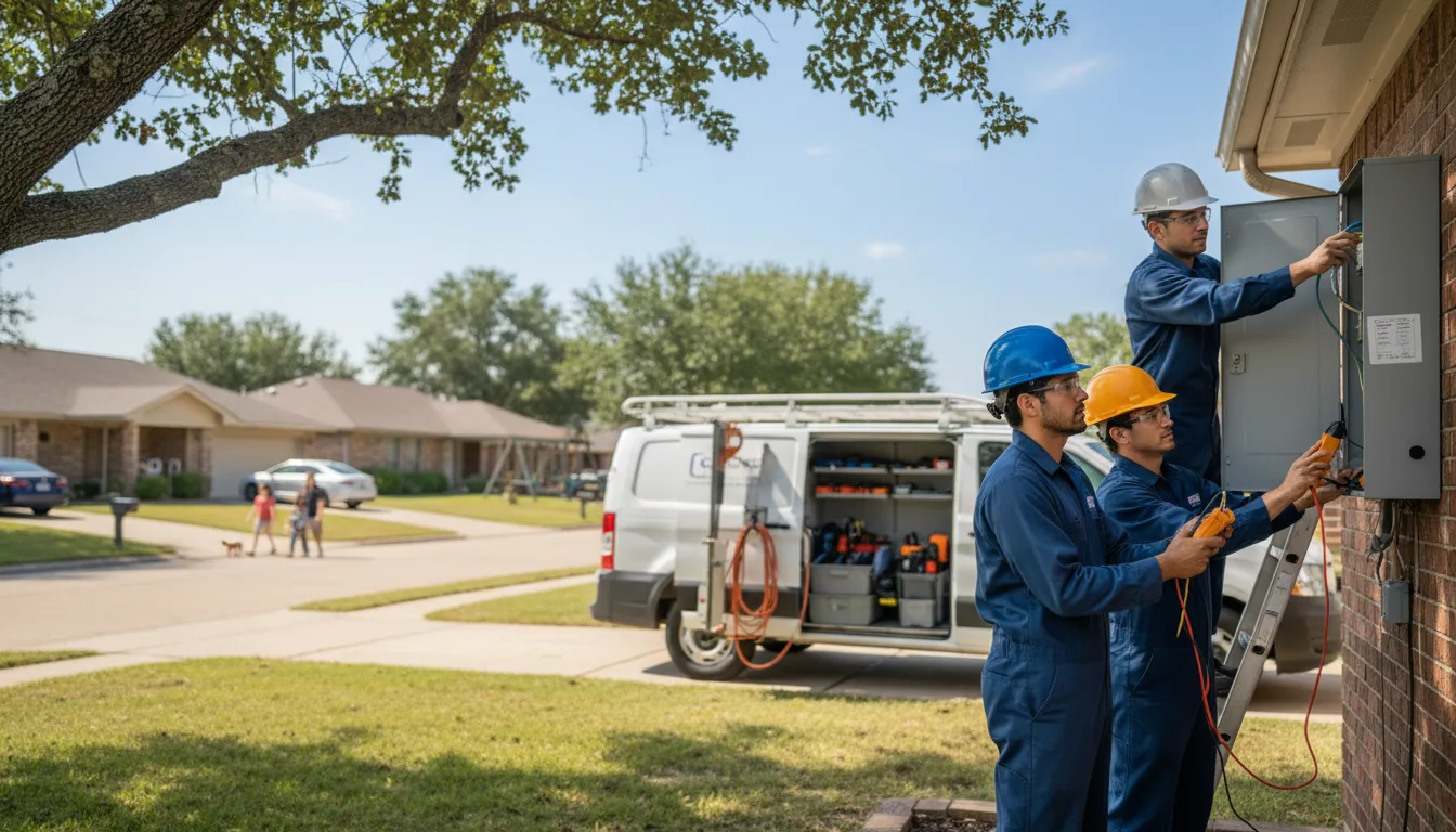 Certified electrician providing emergency electrical services in Dowelltown, TN